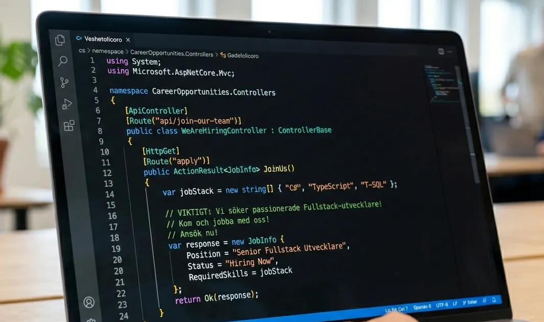 Junior Developer at Tiego – Build Business-Critical Systems and Grow With Us